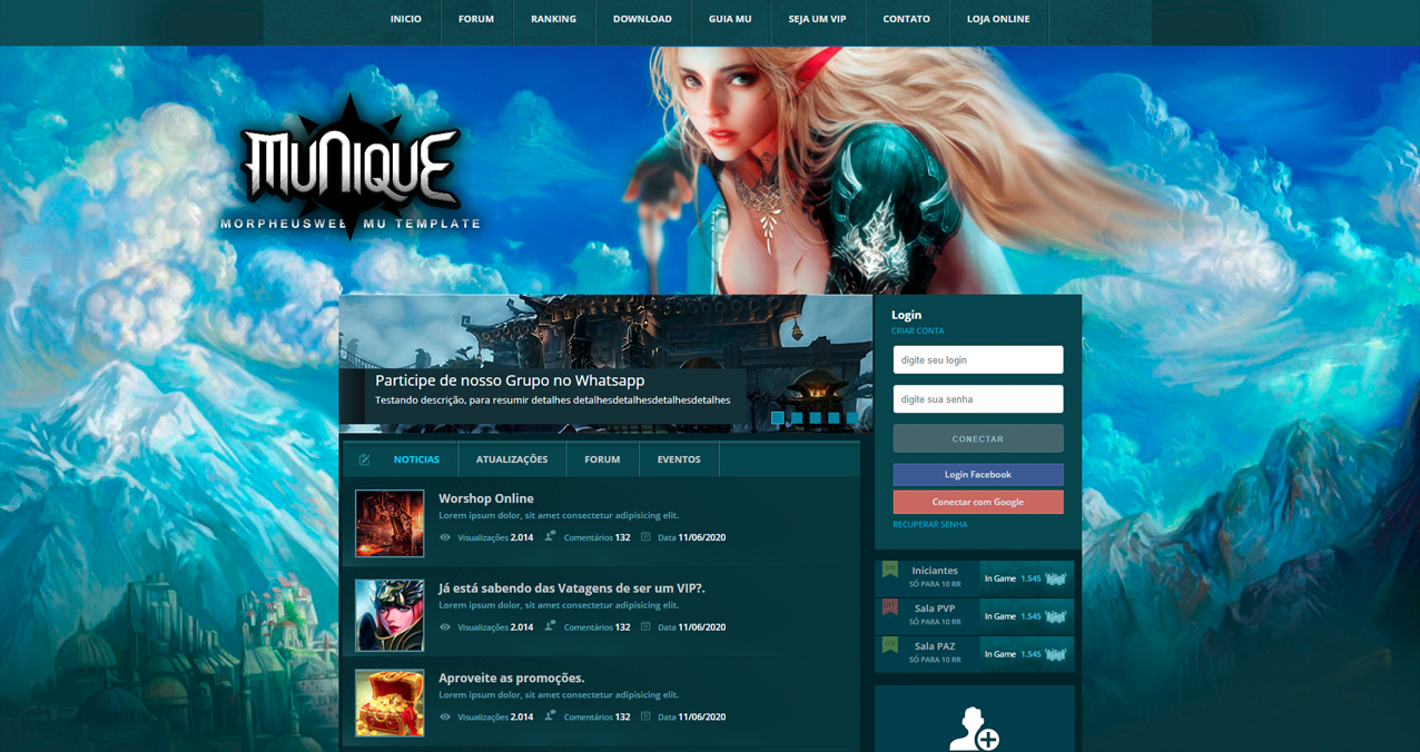 Unique Theme